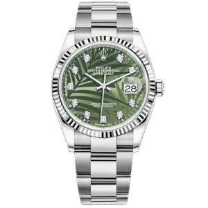 Rolex Datejust 36mm Diamond Dial 126234 (Green)