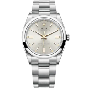 Rolex Oyster Perpetual Silver 36mm 126000