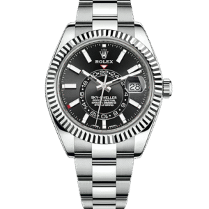 Rolex Sky-Dweller Black Dial Oystersteel/White Gold Jubilee 42mm 326934